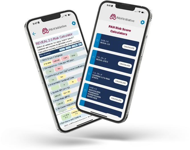 PAH Initiative Risk Score Calculator App