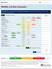 PAH Risk Calculation Sheet or Poster pdf thumbnail