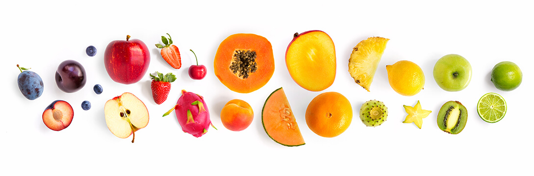 Image of which fruits from the list of approved diet foods for PAH by the American Heart Association are most nutritious