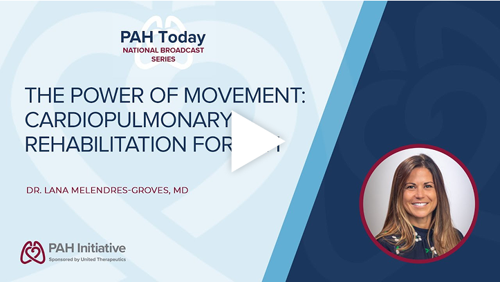 Cardiopulmonary rehabilitation for PAH Thumbnail