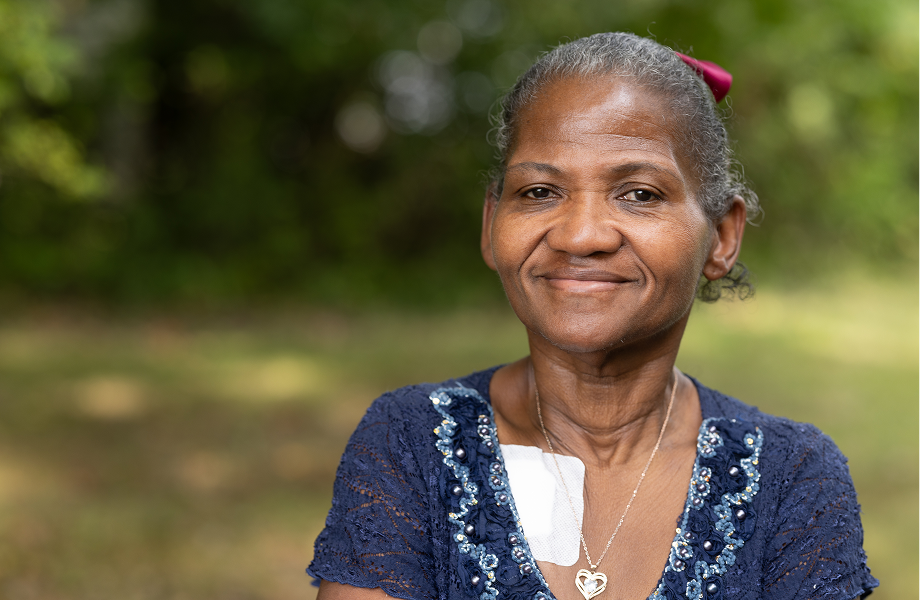 Gwen smiling Portrait