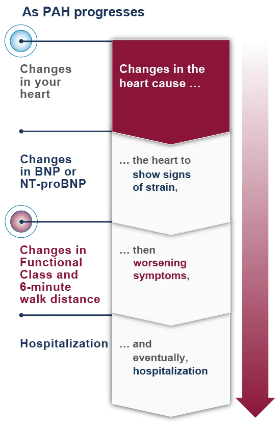 PAH treatment can alleviate strain on your heart to improve symptoms
