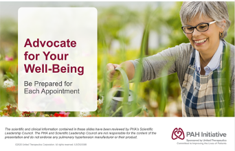 Advocate for Your Well-Being presentation