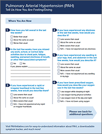 PAH Initiative Patient Intake Form pdf thumbnail